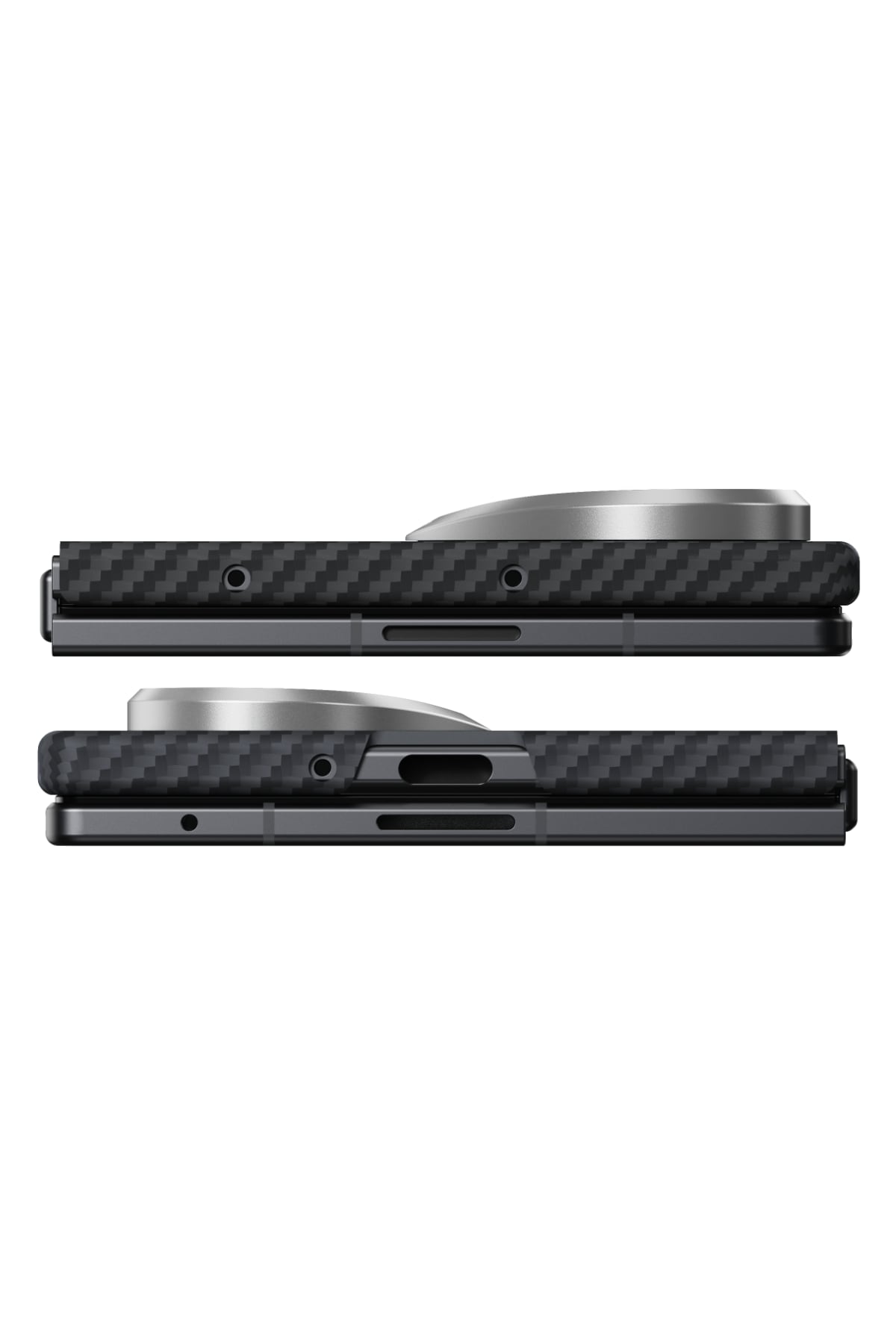 Galaxy Z Fold8 Ultra Siyah Gri Aramid Fiber Kılıf | Magsafe Uyumlu Ultra İNce