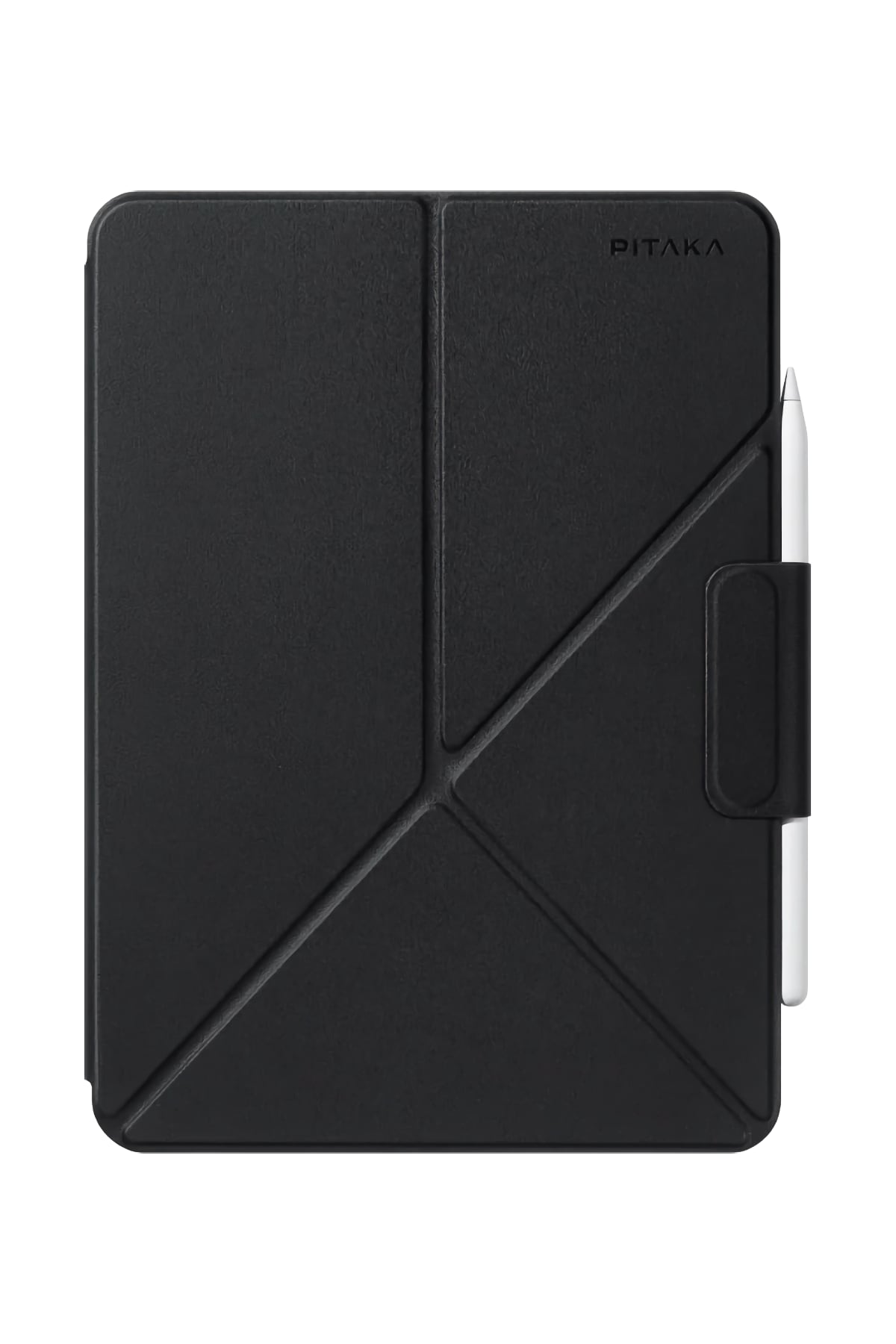 Magez Folio 2 Kalem Bölmeli Standlı Kılıf Siyah