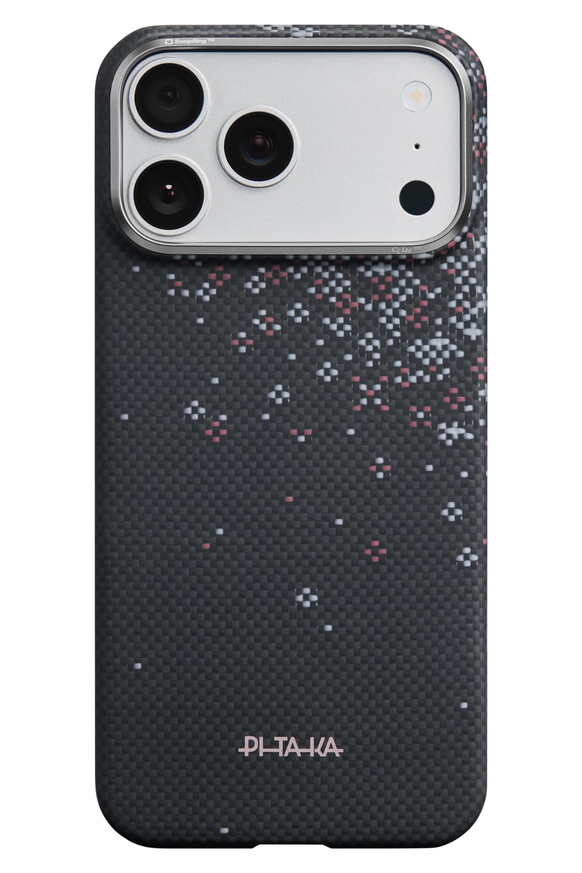 Sakura Hours Iphone 17 Pro Magsafe Uyumlu Aramid Fiber Kılıf Midnight Black