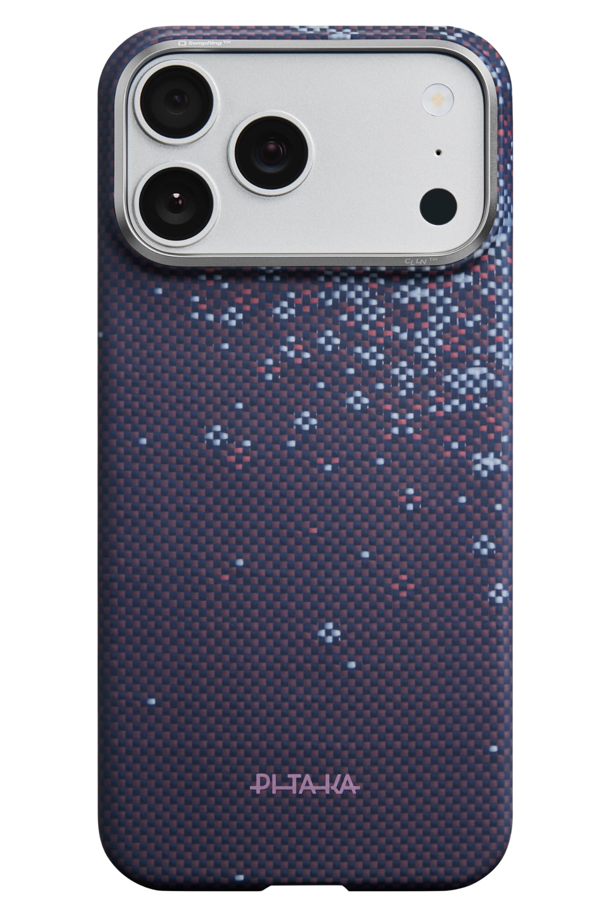 Sakura Hours Iphone 17 Pro Magsafe Uyumlu Aramid Fiber Kılıf Twilight Violet