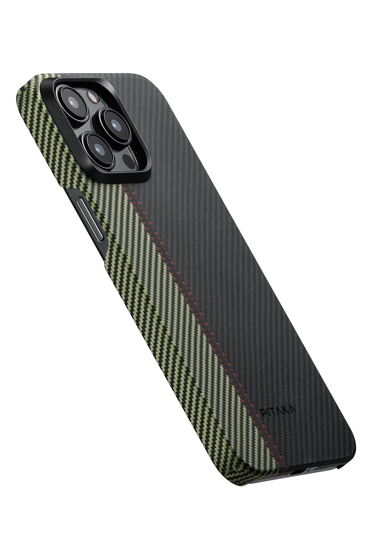 Tactile Woven Iphone 15 Pro Magsafe Uyumlu 600D Aramid Fiber Kılıf Overture
