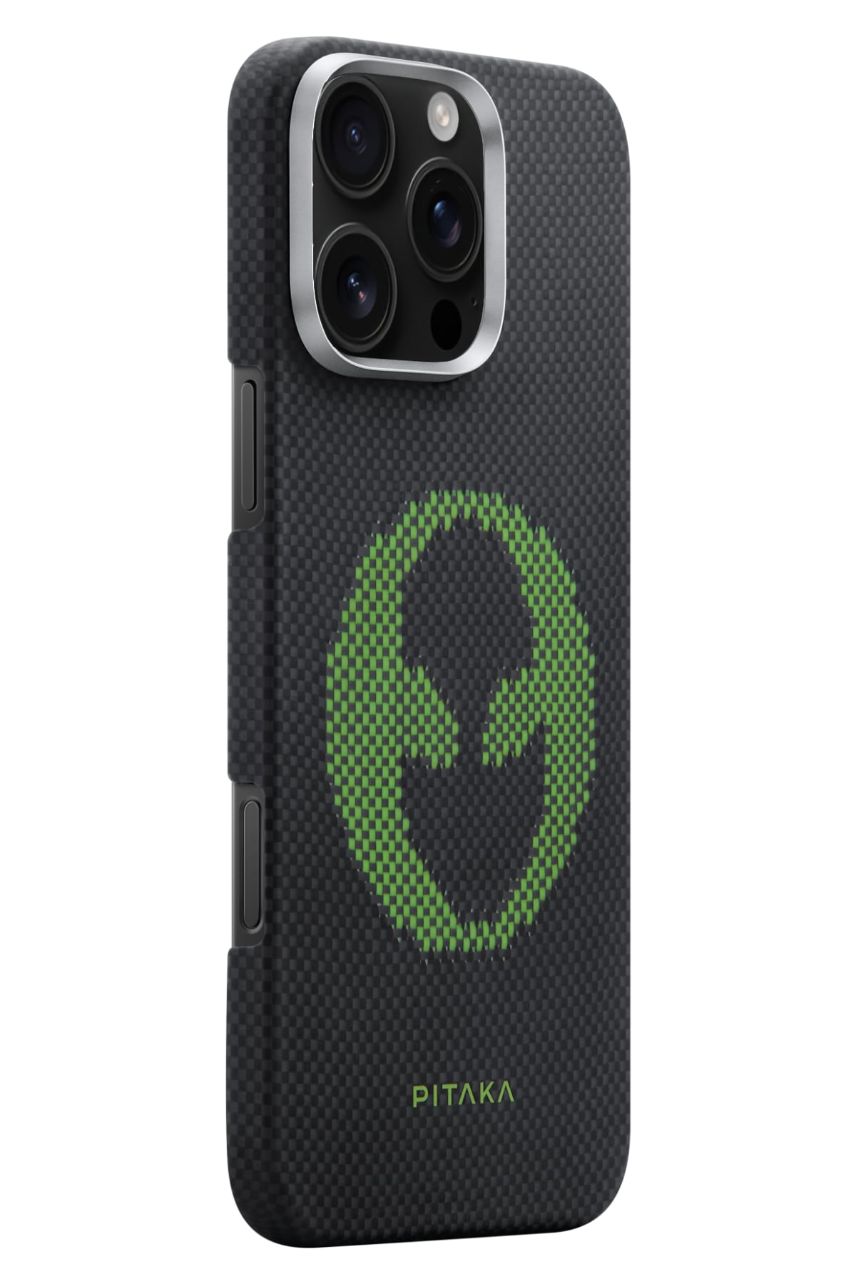Tactile Woven Iphone 16 Pro Magsafe Uyumlu Kılıf Alien