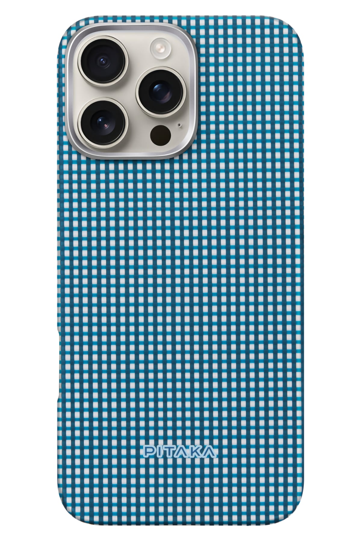 Ultra Slim Iphone 16 Pro Max Magsafe Uyumlu Aramid Fiber Kılıf Ocean Blue