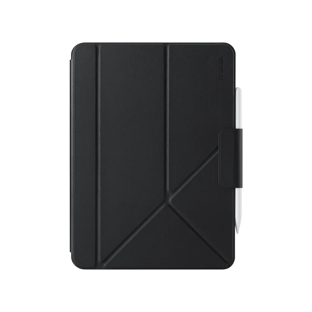 Ipad Air 11 M4 / M3 / M2 Kılıf Folio 3 Siyah, Kalem Bölmeli Standlı