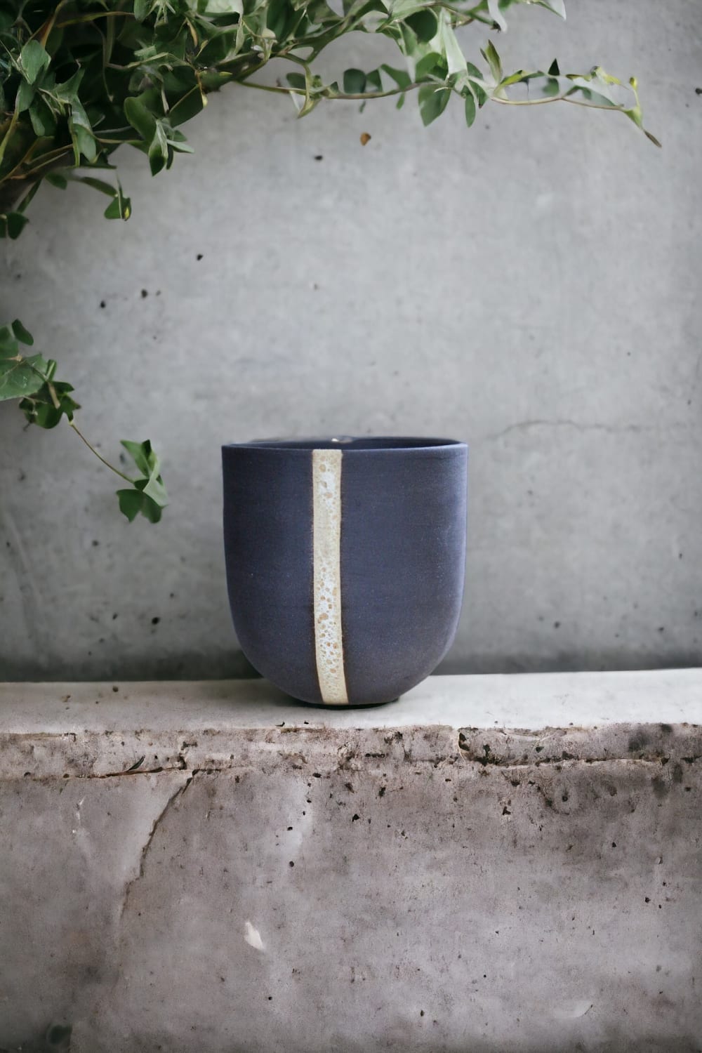 Plant In Da House-Stoneware Seramik Saksı - Ill-Dekoratif Saksı-1-Milagron.com