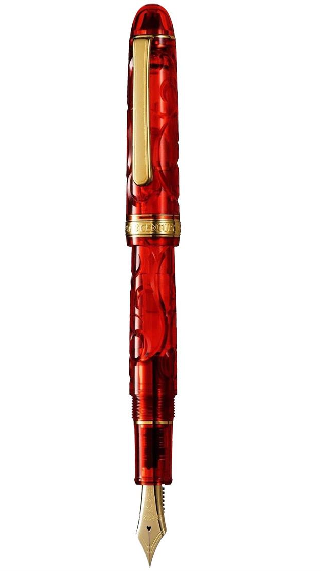 Platinum-Limited Edition #3776 Pnb 36000 Century Fountain Pen Kinshu B Uç-Dolma Kalem-1-Milagron.com