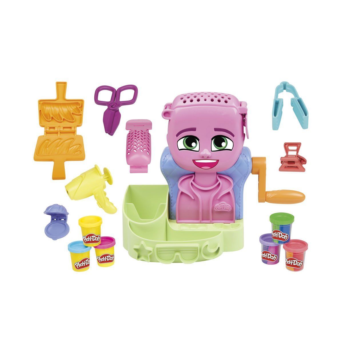 Play Doh-Renkli Kuaför Salonu+3 Yaş-Oyun Hamurları ve Setleri-2-Milagron.com