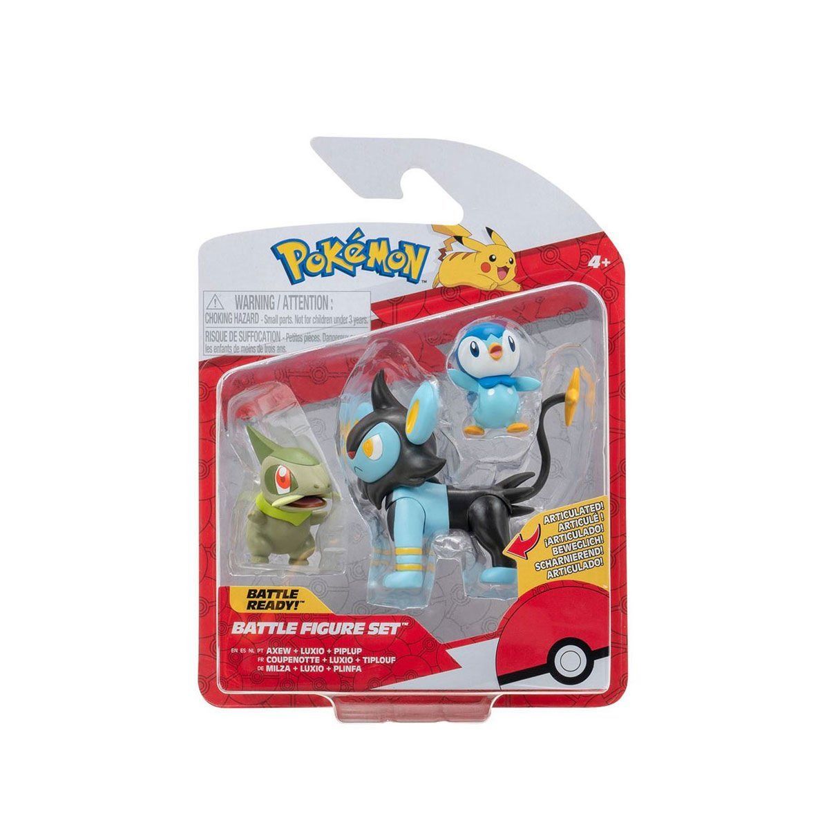 Pokemon-Pok 95155 R Pokemon Battle 3 Lü Figür Seti-Figür Oyuncaklar-3-Milagron.com
