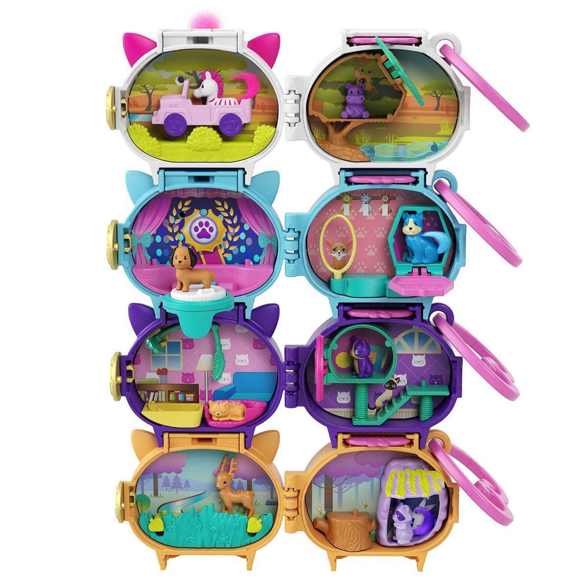 Poly Pocket ve Arkadaşları-Polly Pocket Çantaya Takılabilen Mini Oyun Setleri-Oyuncak Bebek ve Oyun Setleri-5-Milagron.com