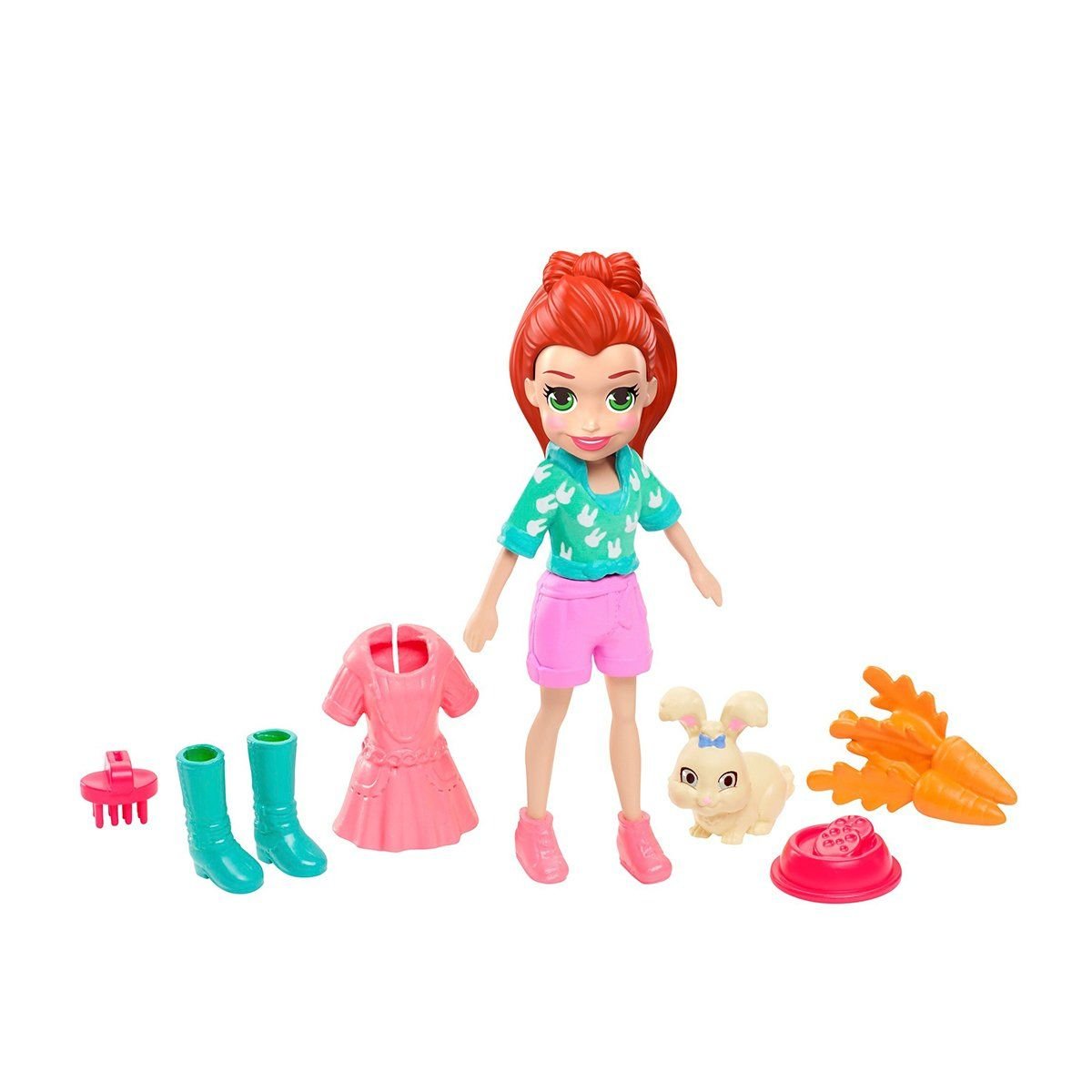 Poly Pocket ve Arkadaşları-Polly Pocket Ve Hayvan Dostu Oyun Seti / +4 Yaş-Oyuncak Bebek ve Oyun Setleri-2-Milagron.com
