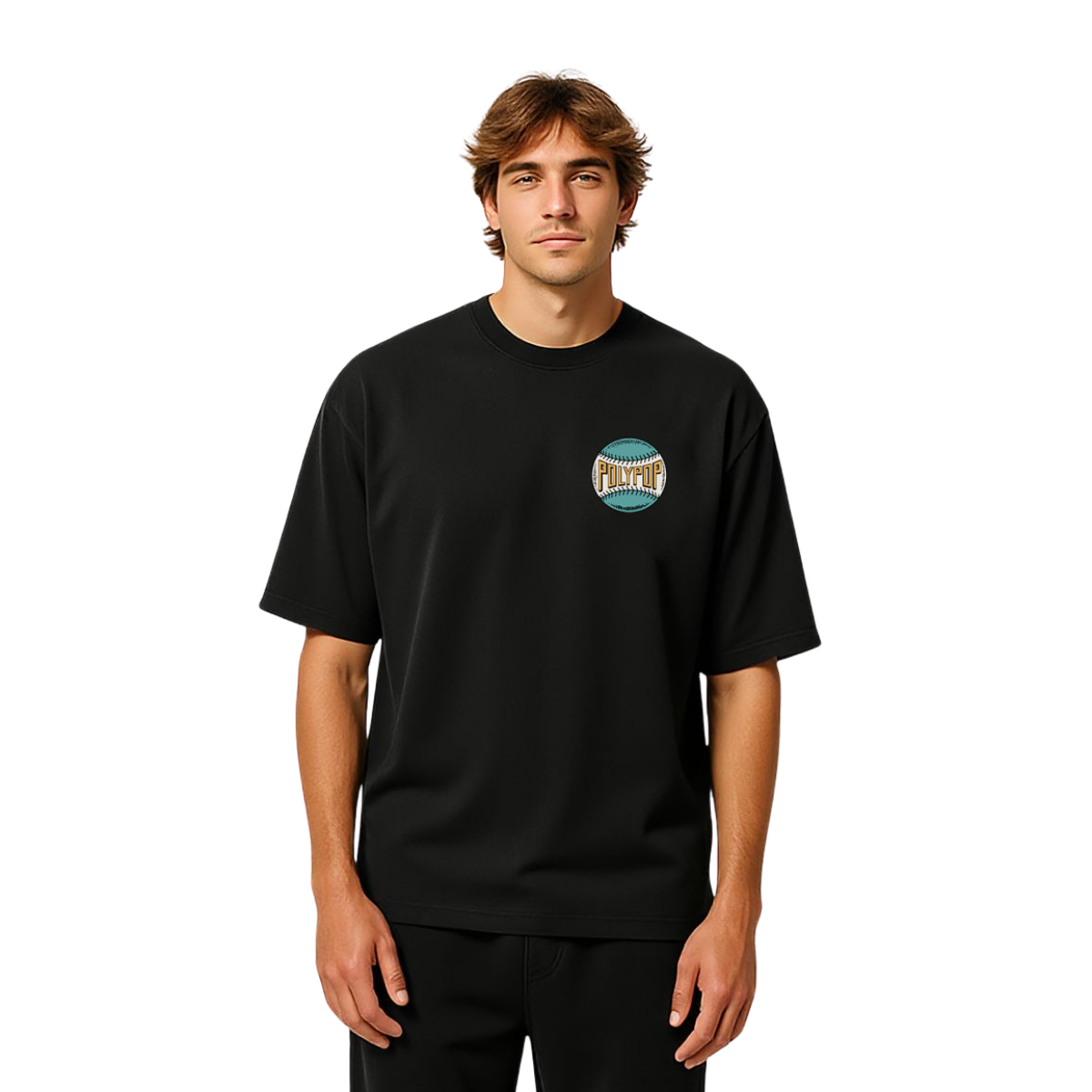 Polypop King For A Day Siyah Unisex T-Shirt