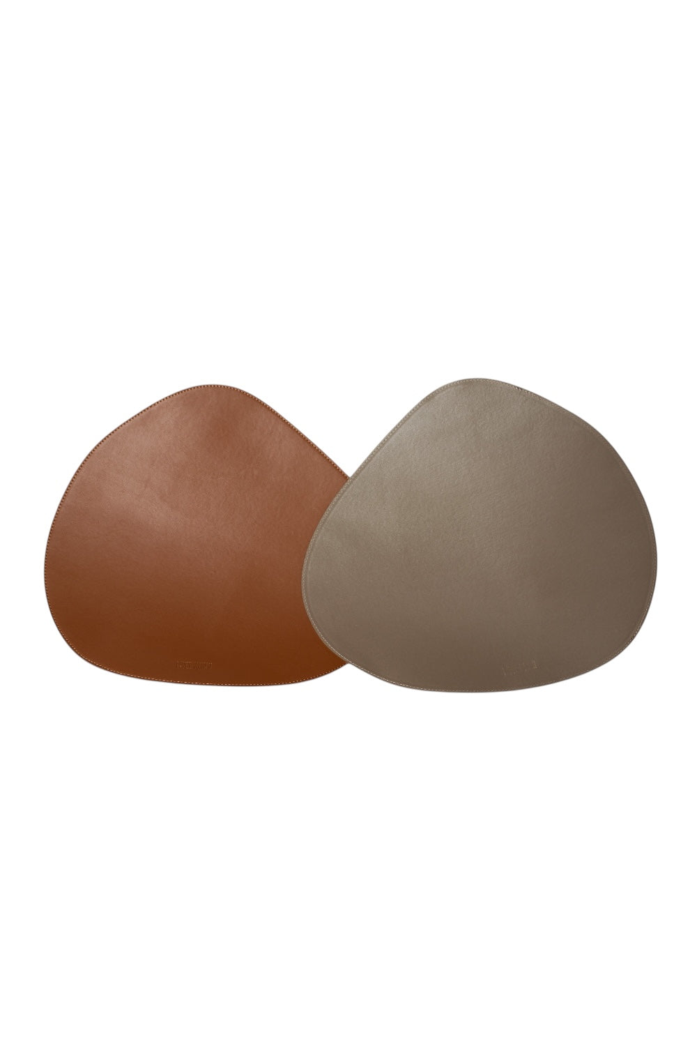 Ponet Maison-Amorf Deri Çift Taraflı Amerikan Servis (taba/vizon)-Masa Örtüleri-1-Milagron.com