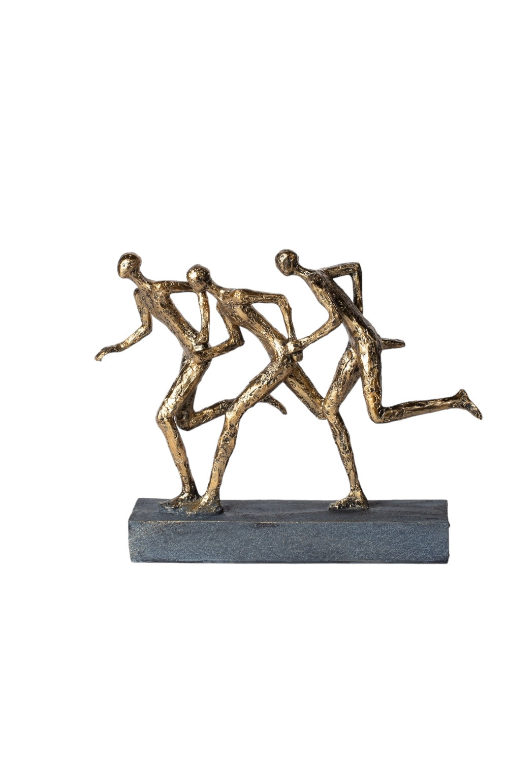 Ponet Maison-Pirinç 3'lü Adam Figürlü Dekoratif Obje-Heykel-1-Milagron.com