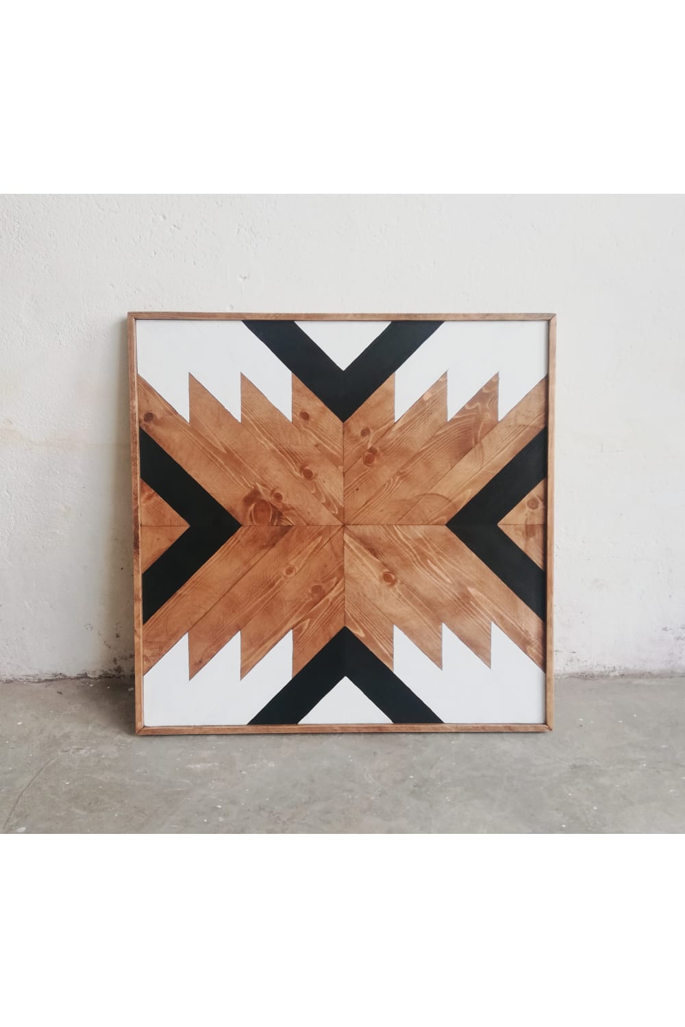 Postotto Design Studio-Ahşap Mozaik Tablo-Tablo-1-Milagron.com