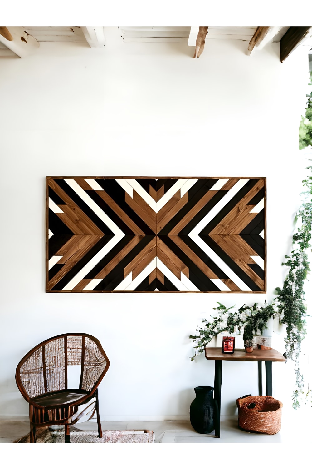 Postotto Design Studio-Serenity Blend Ahşap Tablo-Tablo-1-Milagron.com