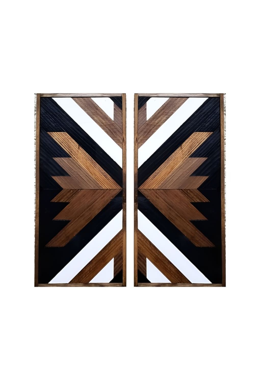 Postotto Design Studio-Sessiz Çizgiler Ahşap Tablo/pano-Tablo-2-Milagron.com