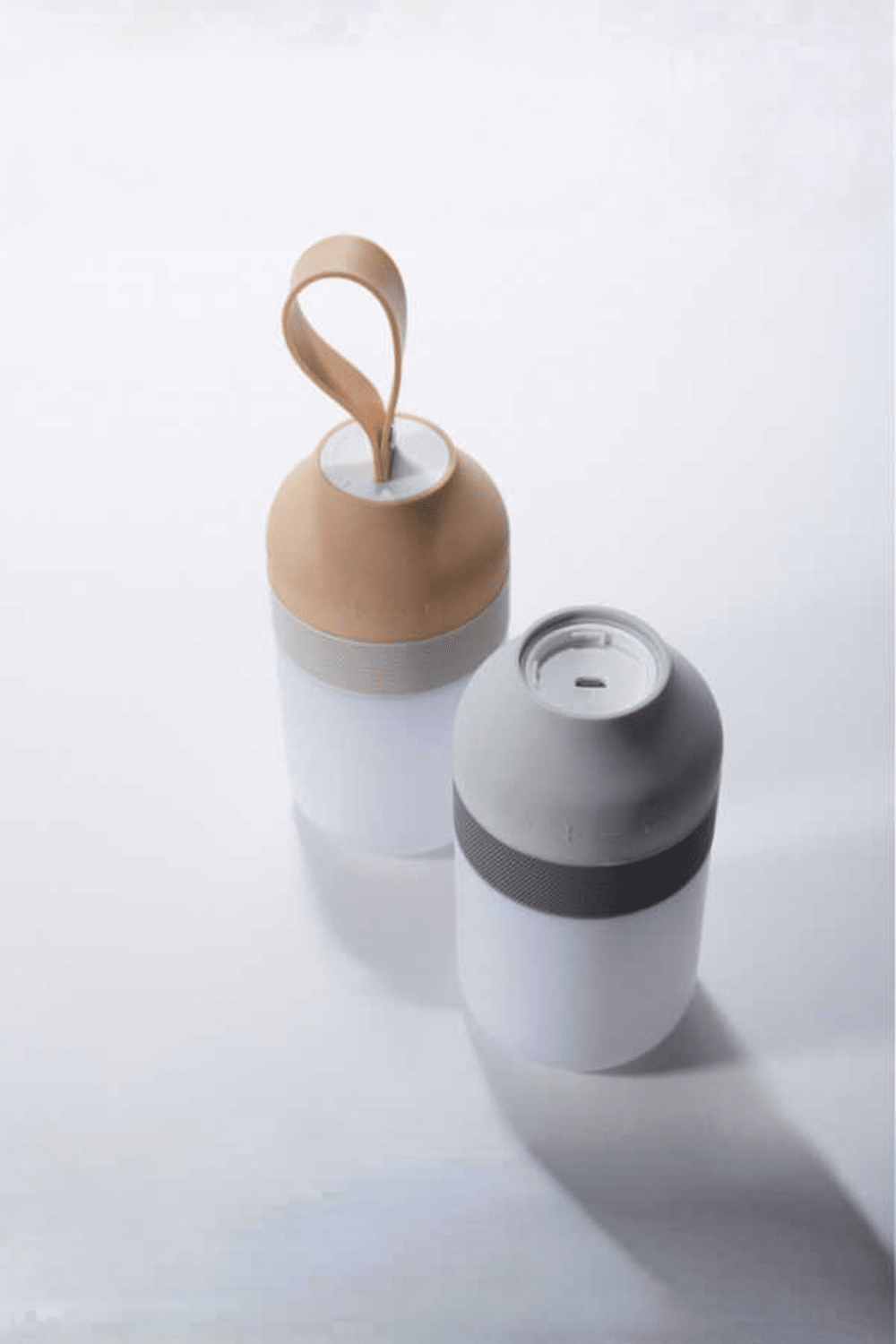 Pout-Ears 2 Cream Gri Taşınabilir Bluetooth Hoparlör-Hoparlör-2-Milagron.com