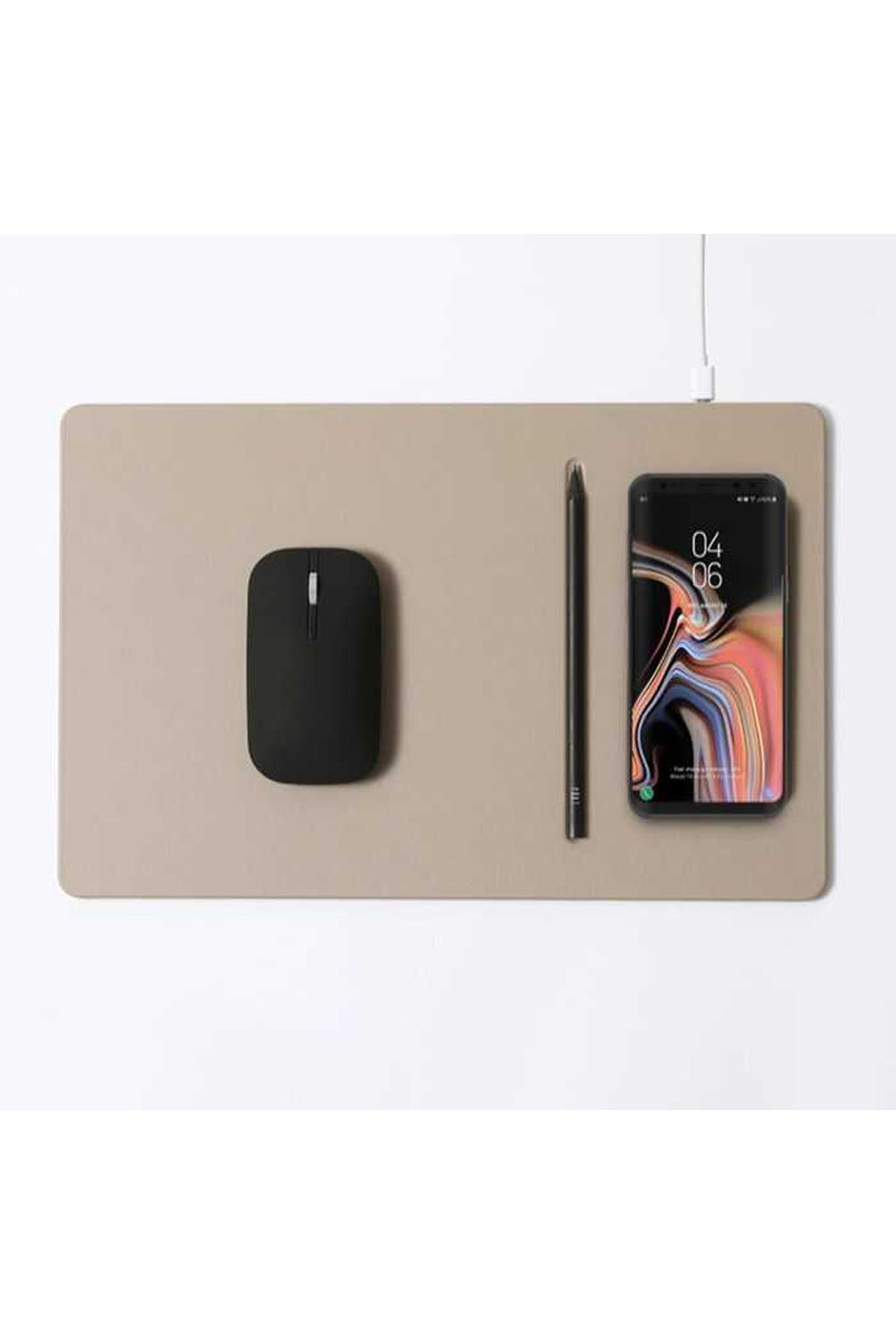 Pout-Hands 3 Latte Cream Wireless Şarjlı Mouse Pad-Mouse Pad-2-Milagron.com