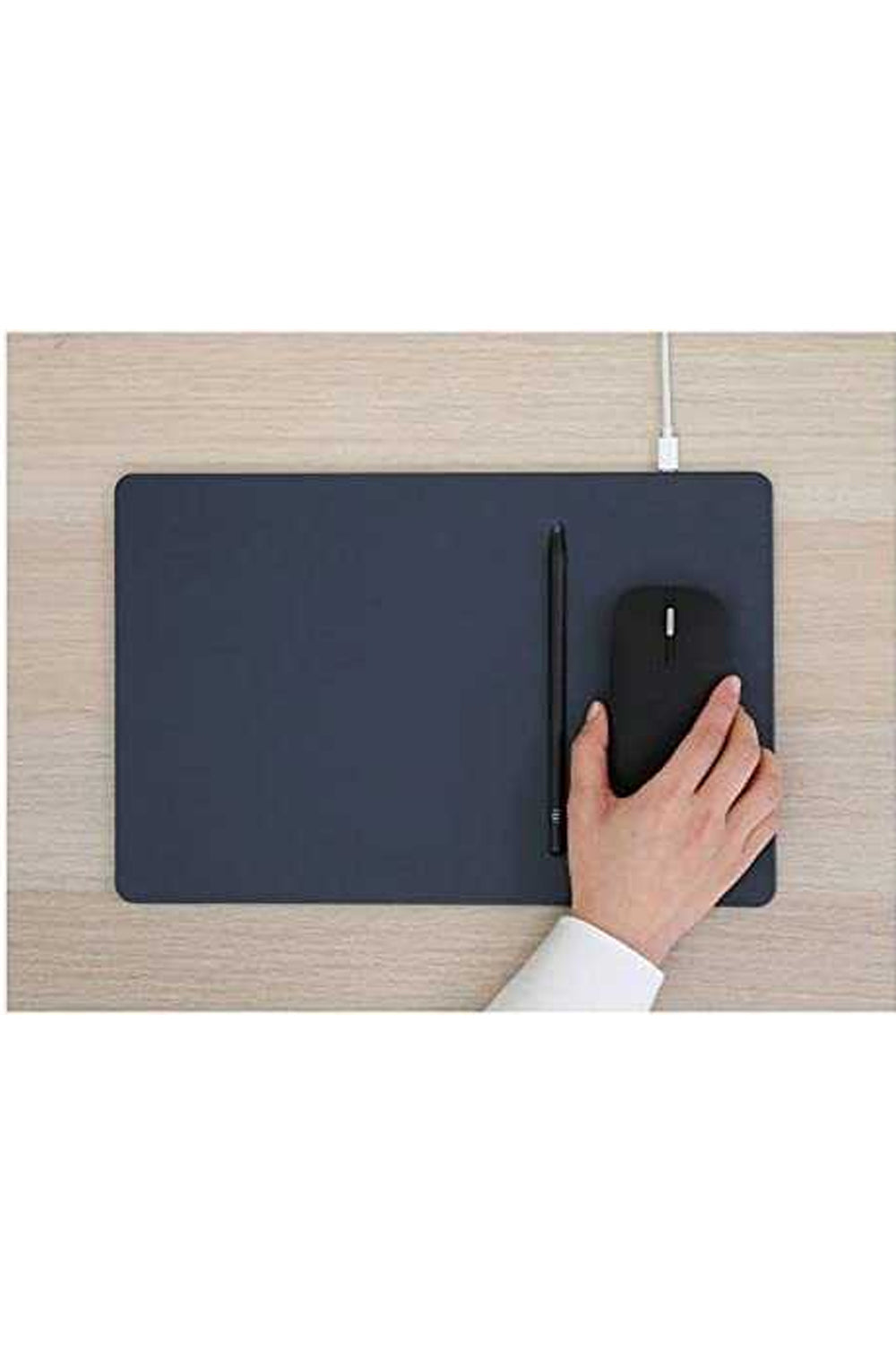 Pout-Hands 3 Pro Midnight Blue Wireless Şarjlı Mouse Pad-Mouse Pad-2-Milagron.com