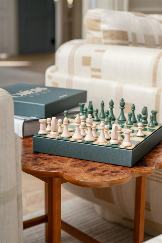Printworks-Classic Board Games Chess, Green Satranç Seti-YAŞAM & KEYİF-7-Milagron.com