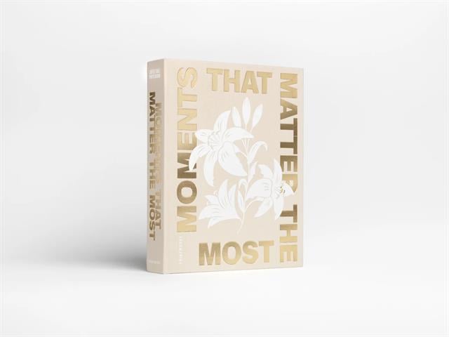 Printworks-Printworks Fotoğraf Albümü Moments That Matters The Most Bej-Fotoğraf Albümü-6-Milagron.com