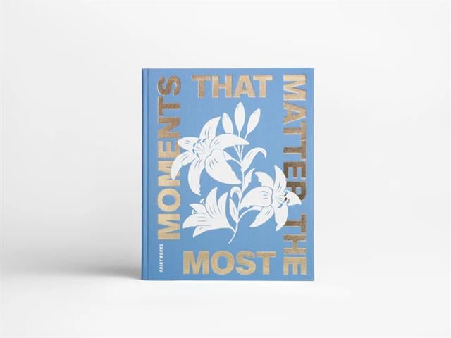 Printworks-Printworks Fotoğraf Albümü Moments That Matters The Most Mavi-Fotoğraf Albümü-2-Milagron.com