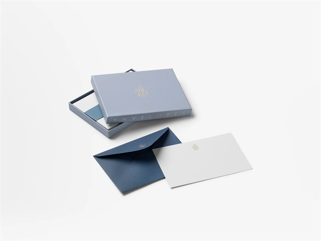 Printworks Zarf & Kart Seti - Thanks Blue