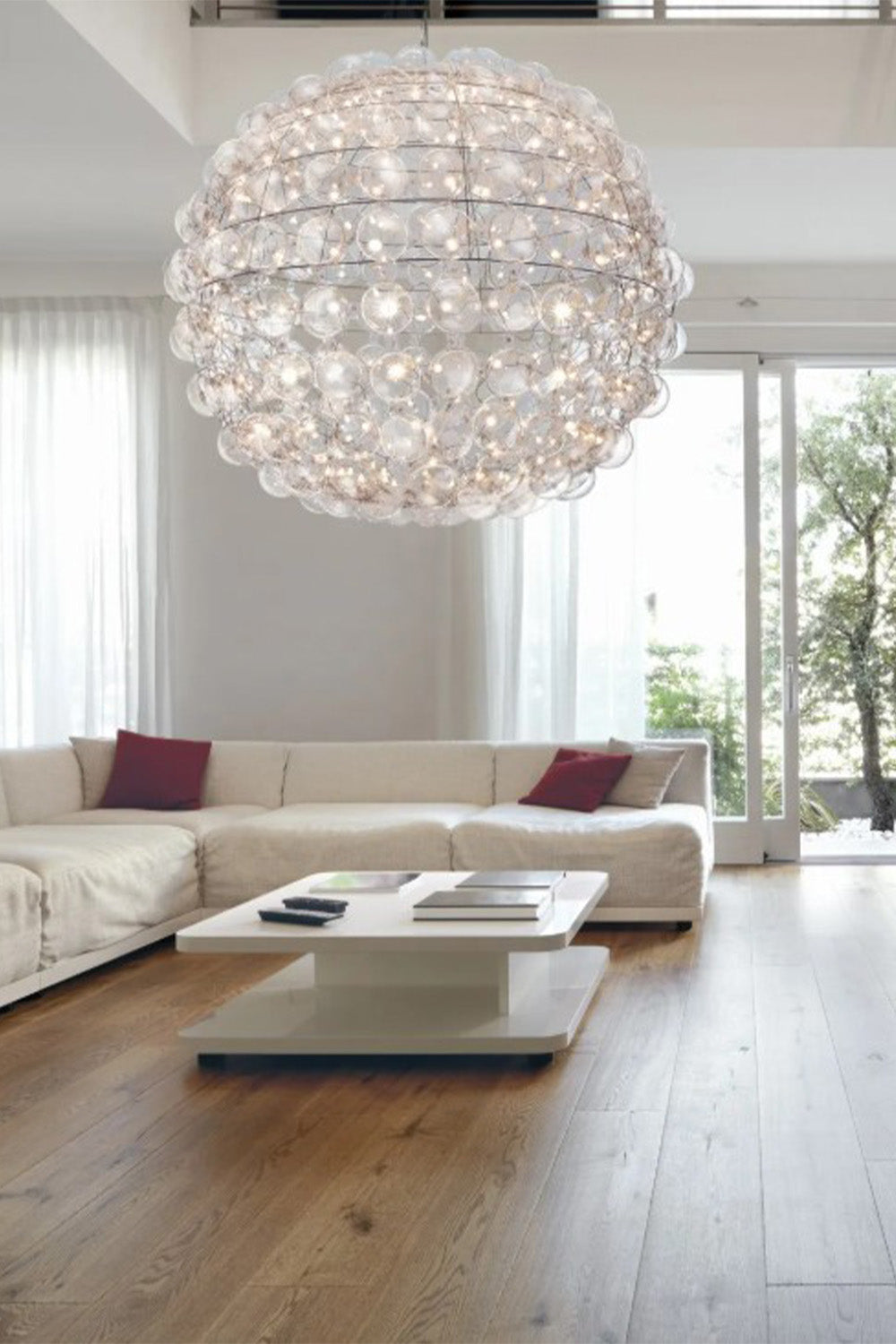 Puff Buff-Megastar 260l Sarkıt Şeffaf-Dekoratif Aydınlatma-3-Milagron.com