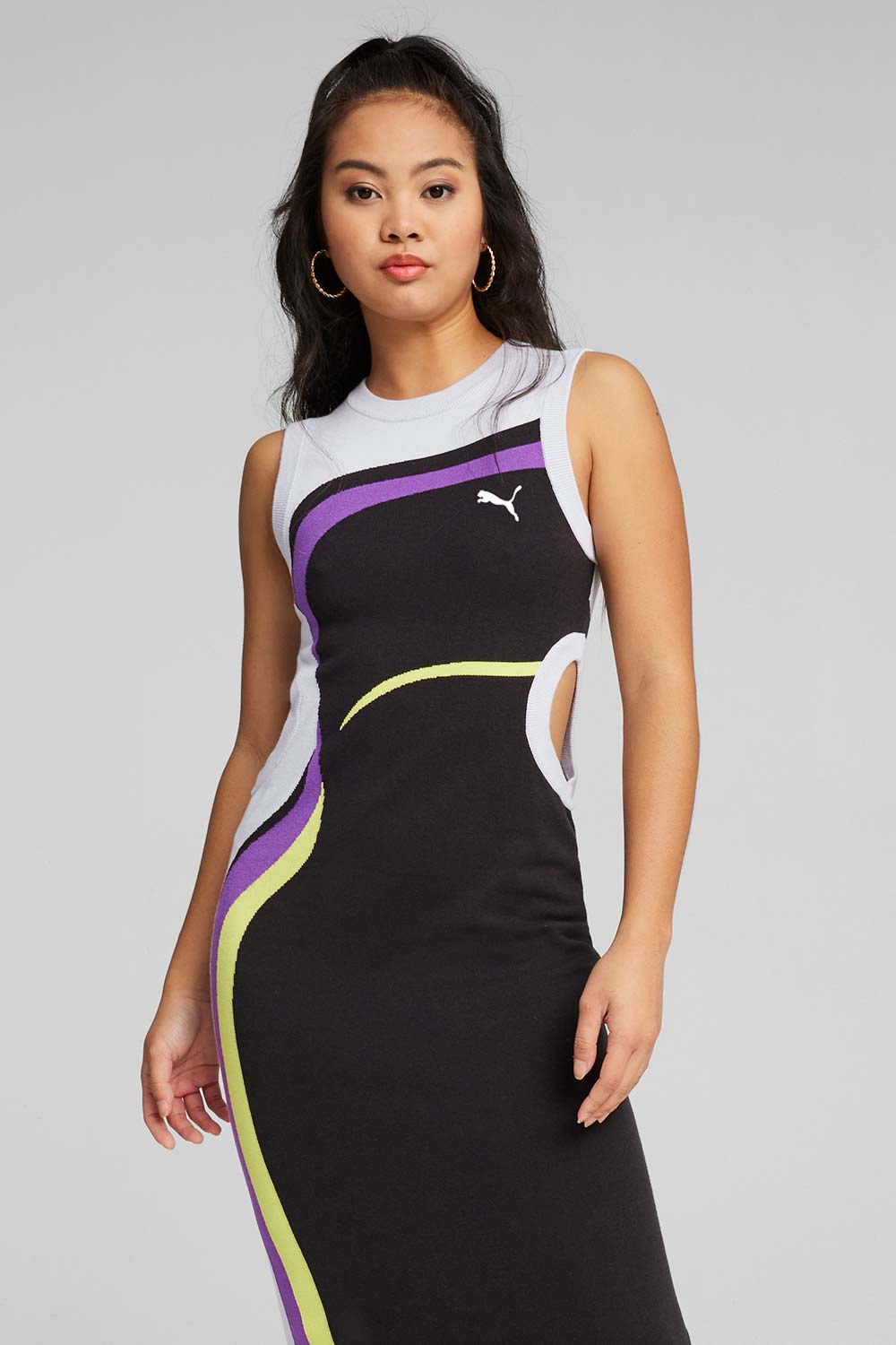 Puma-372.5 Dress Puma Black-Elbise-1-Milagron.com