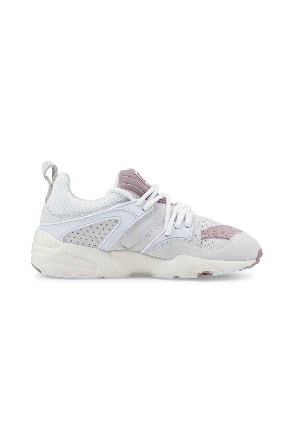 Puma-Blaze of Glory Premium Puma White-Whisper-Sneakers-1-Milagron.com