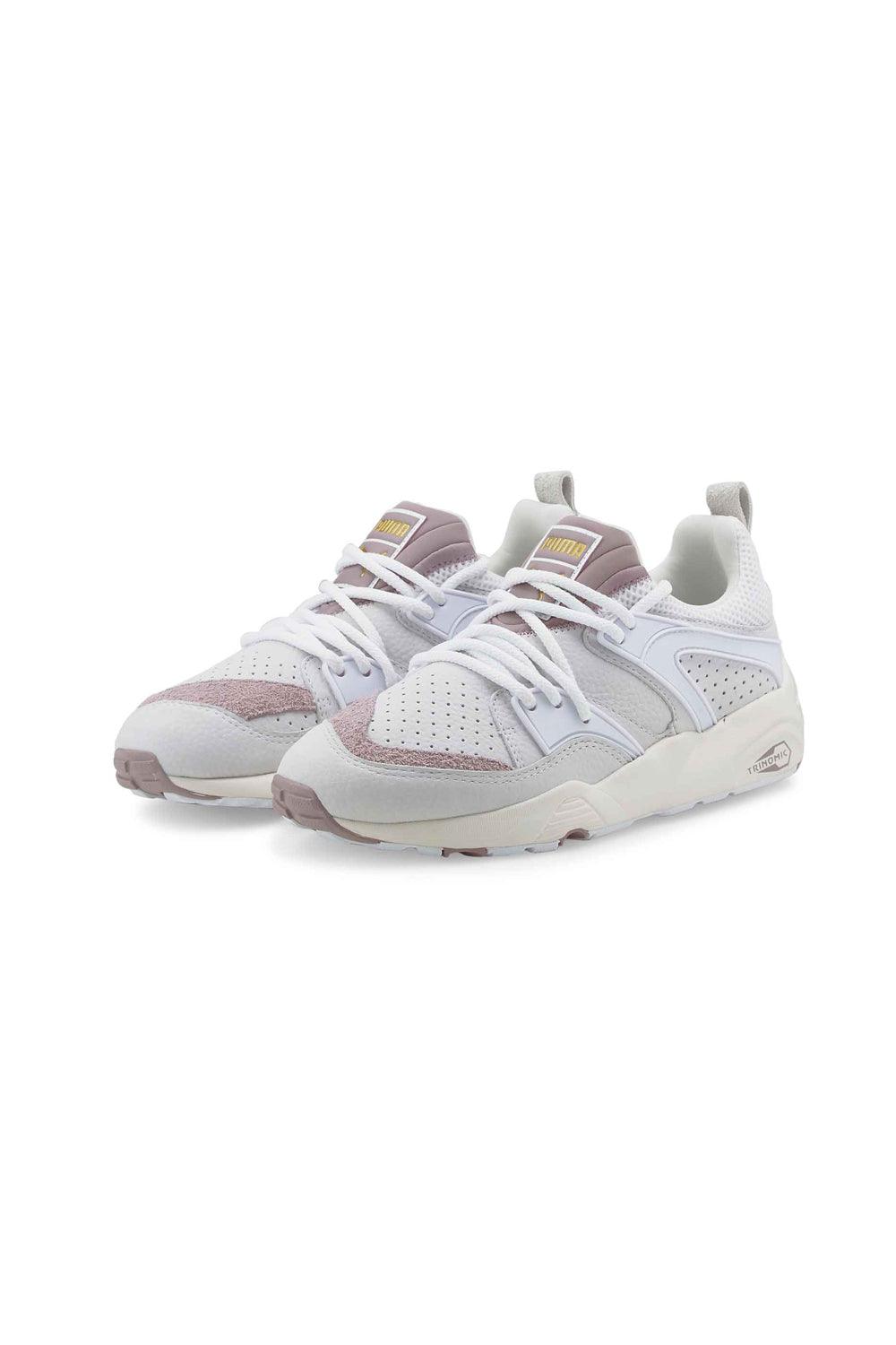 Puma-Blaze of Glory Premium Puma White-Whisper-Sneakers-2-Milagron.com