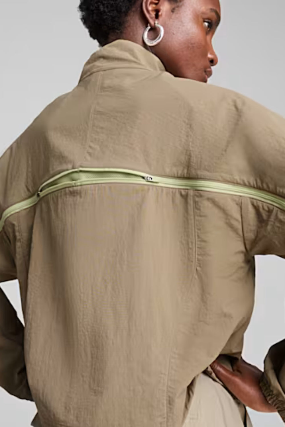 Puma-Dare To Oversized Zip-Off Woven Jacket V-Sweatshirts & Hoodies-6-Milagron.com