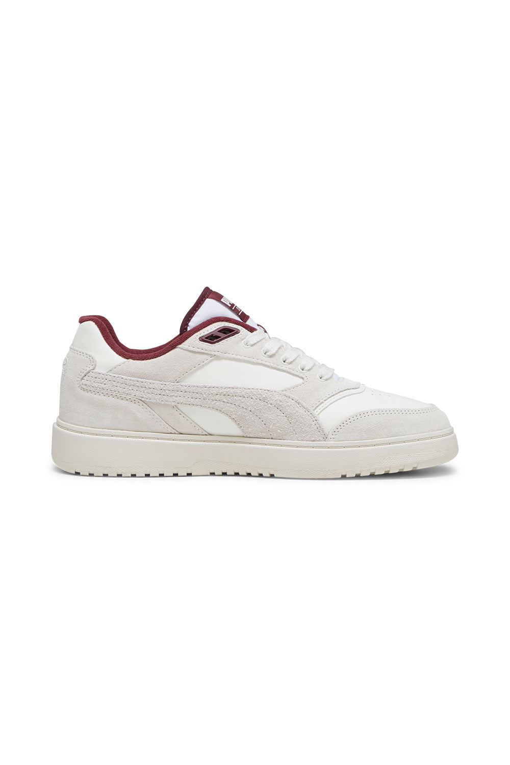 Puma-Doublecourt PRM Warm White Dark Jasper-Sneakers-1-Milagron.com
