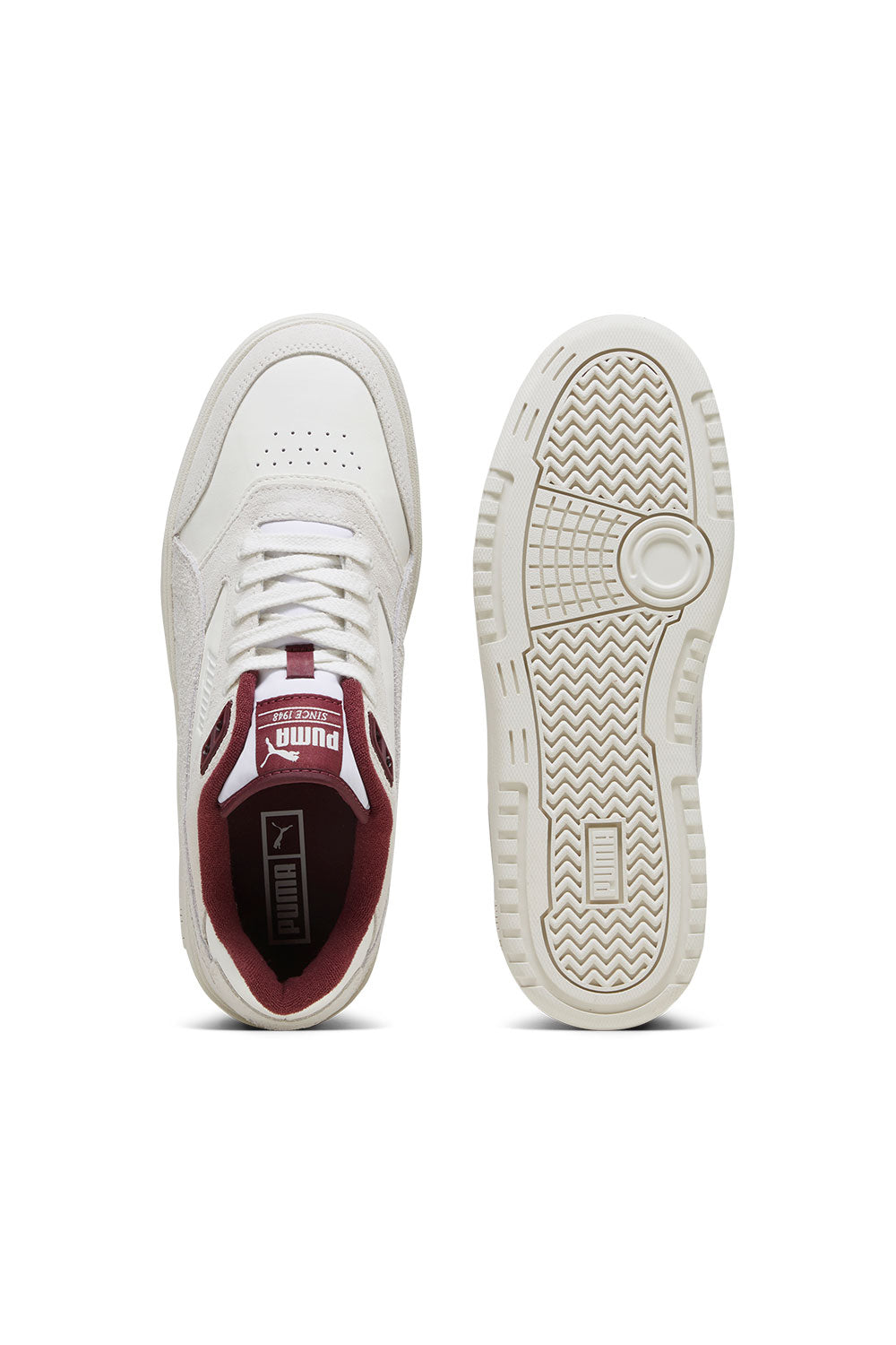 Puma-Doublecourt PRM Warm White Dark Jasper-Sneakers-4-Milagron.com