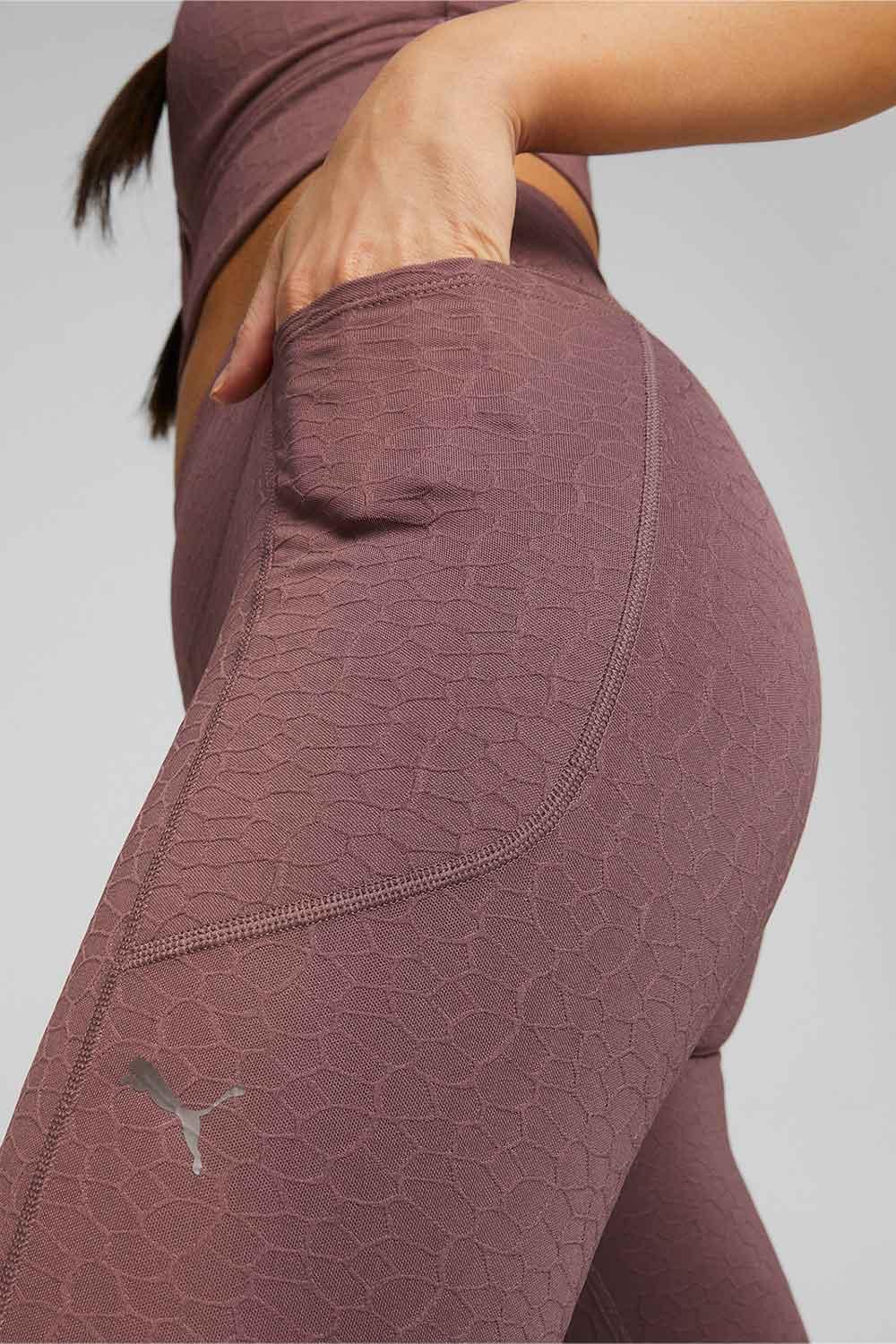 Puma-Flawless High Waist 7/8 Tight Dusty Plum-Tayt-3-Milagron.com