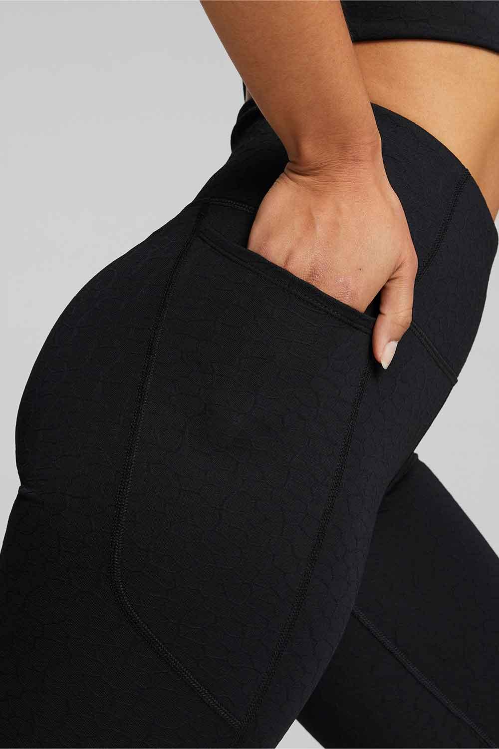 Puma-Flawless High Waist 7/8 Tight Puma Black-Tayt-5-Milagron.com