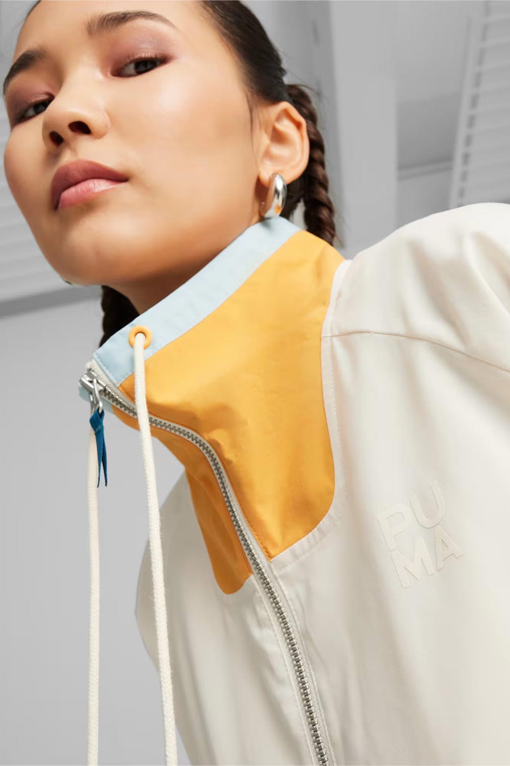 Puma-INFUSE Relaxed Woven Jacket-Alpine Snow-Yağmurluk-4-Milagron.com