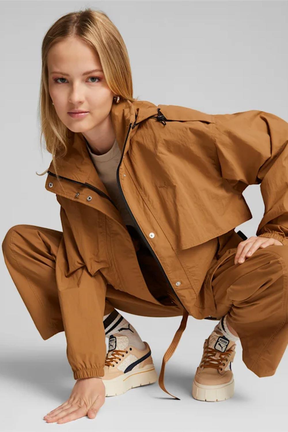 Puma-INLAND Short Woven Jacket Desert Tan-Ceket-3-Milagron.com