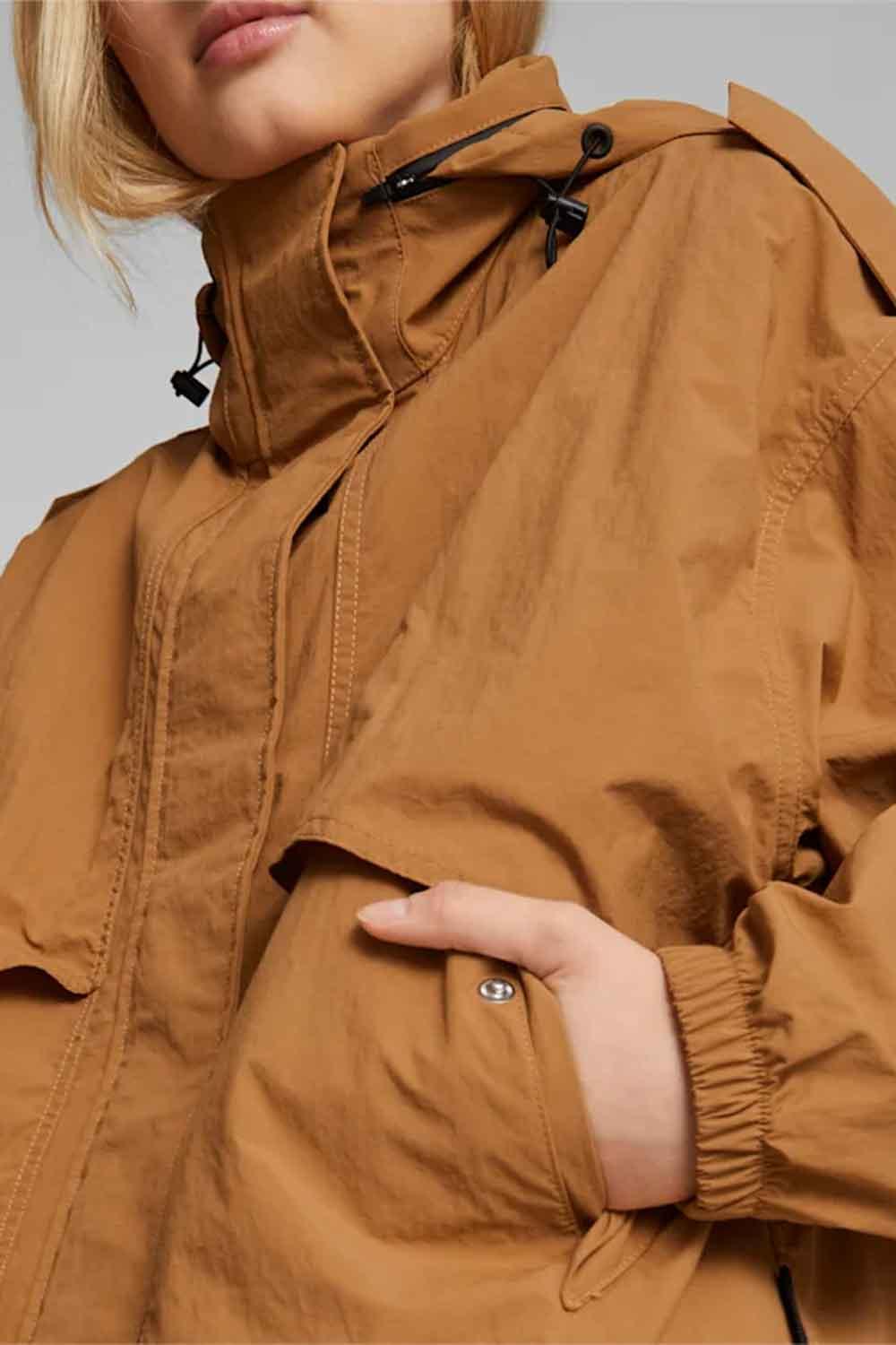 Puma-INLAND Short Woven Jacket Desert Tan-Ceket-4-Milagron.com