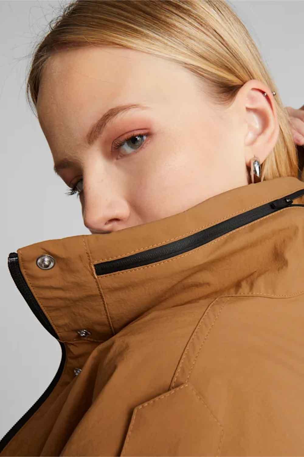 Puma-INLAND Short Woven Jacket Desert Tan-Ceket-5-Milagron.com