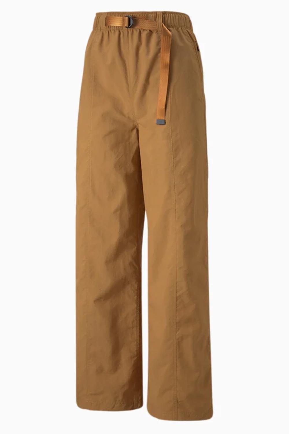 Puma-INLAND Wide Leg Pants Desert Tan-Pantolon-6-Milagron.com