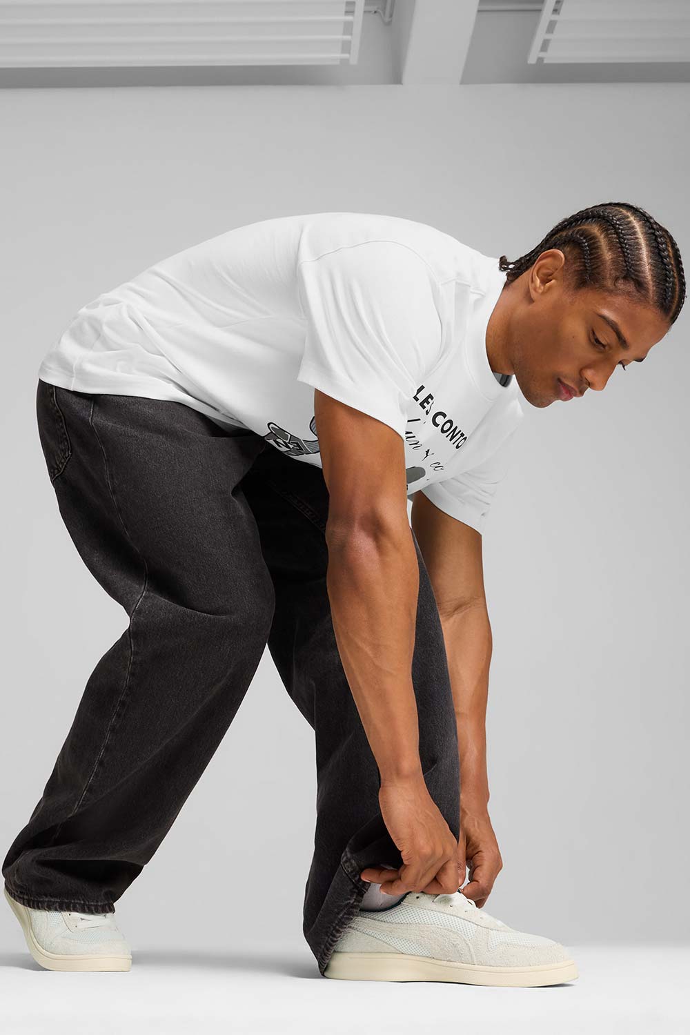 Puma-Indoor Mesh Warm White Dark Myrtle-Sneakers-5-Milagron.com