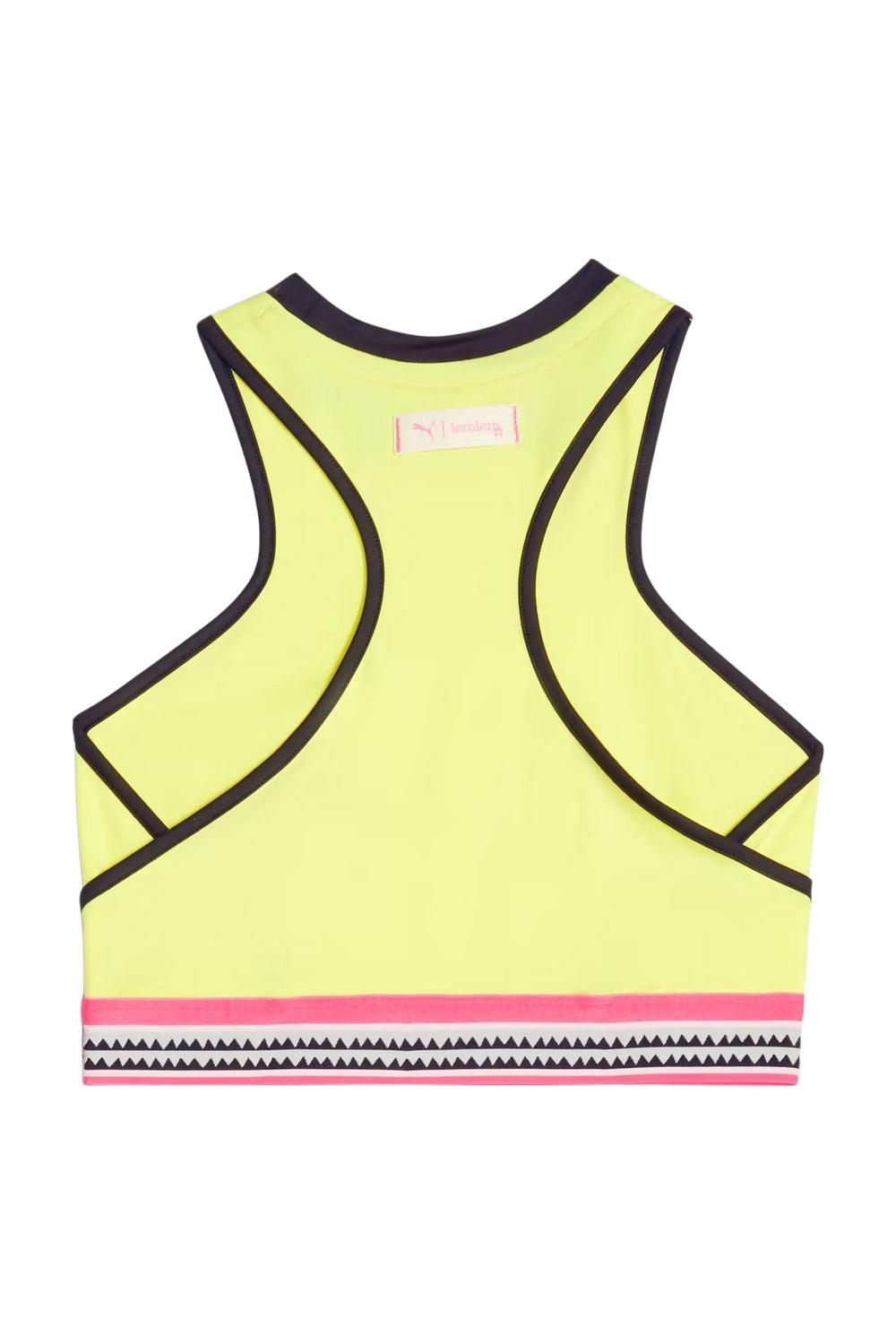 Puma-LEMLEM Crop Tank Yellow Burst-Top-7-Milagron.com