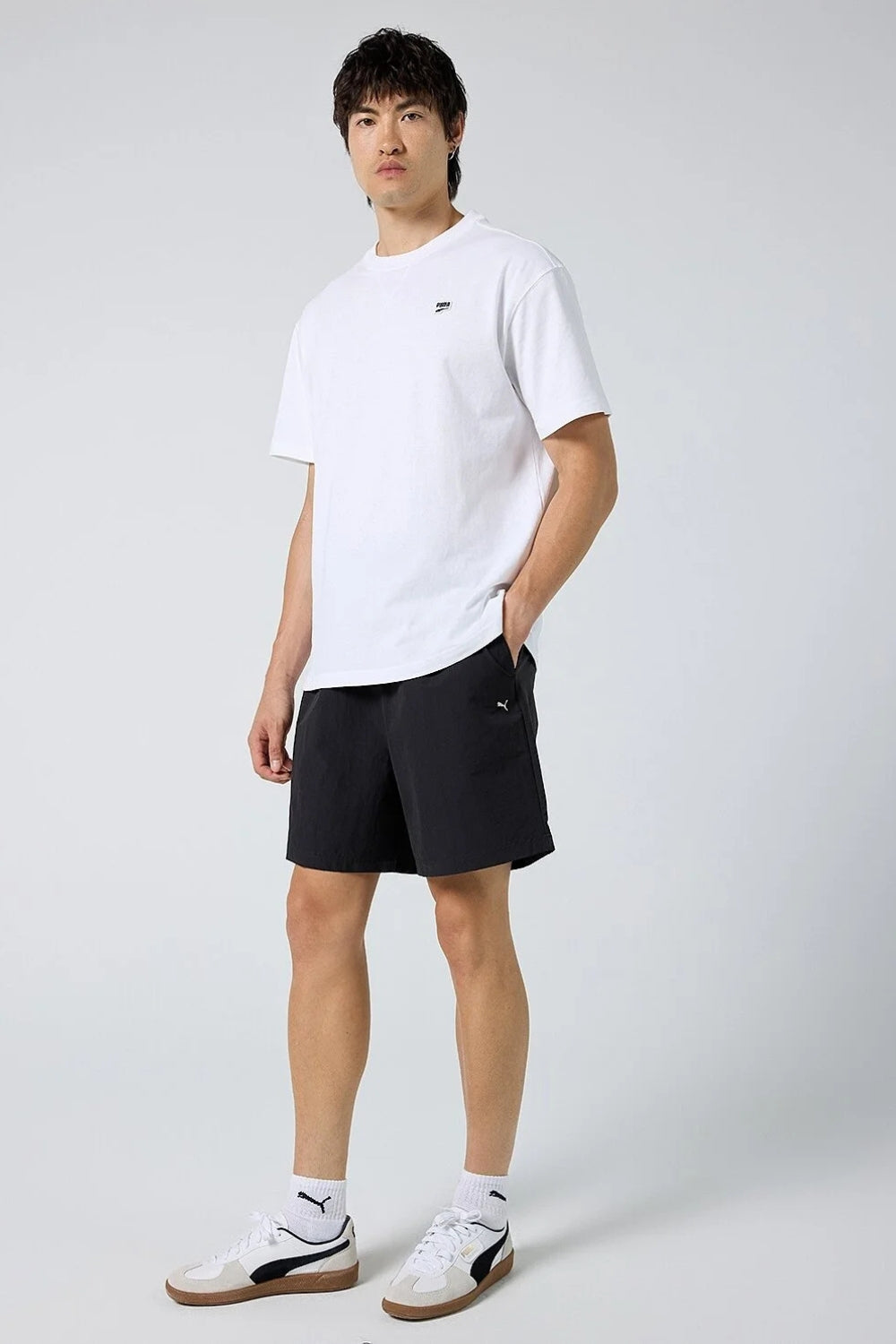 Puma-MMQ Shorts PUMA Black-Şort-1-Milagron.com