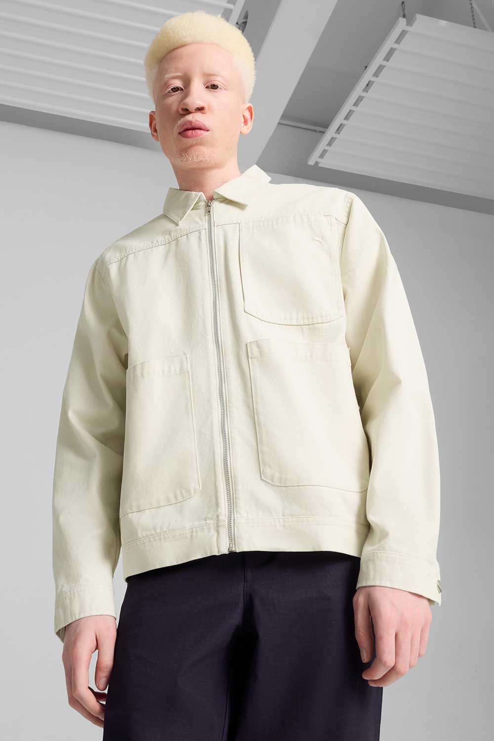 Puma-MMQ Zip Overshirt-Alpine Snow-Ceket-1-Milagron.com