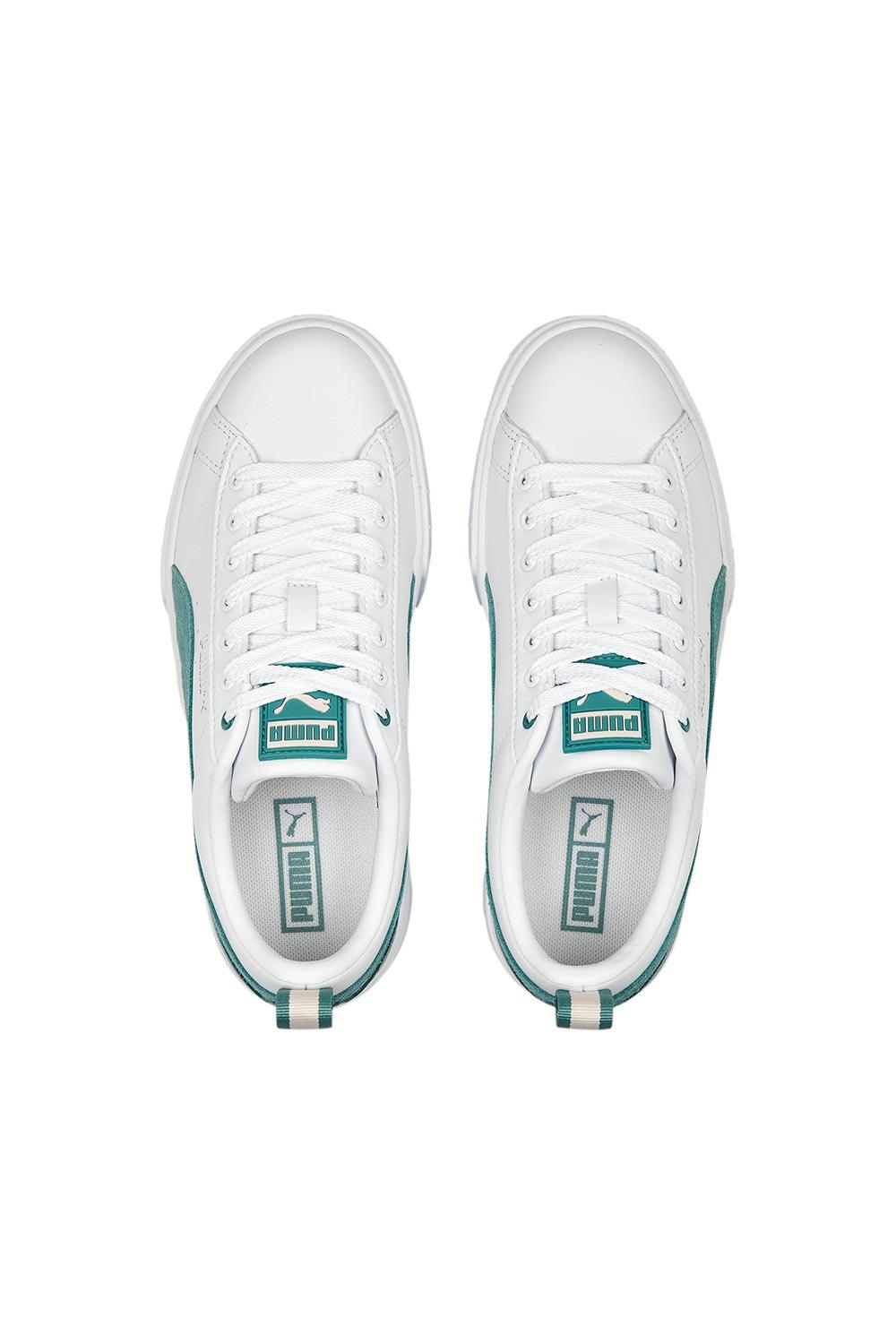 Puma-Mayze Lth Wns PUMA White-Adriatic-Sneakers-2-Milagron.com