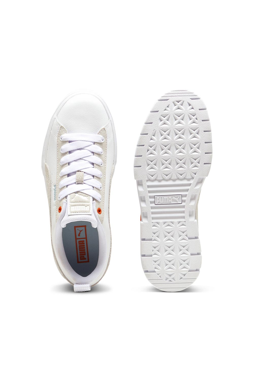 Puma-Mayze Mix Wns PUMA White Maple Syrup-Sneakers-4-Milagron.com