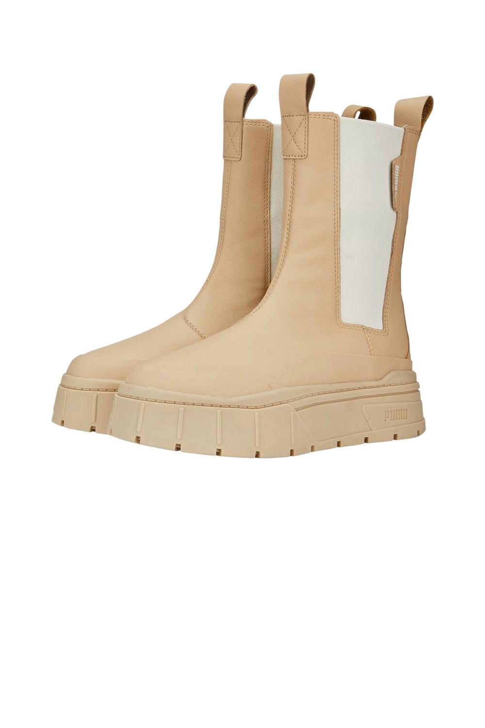 Puma-Mayze Stack Chelsea Wns Light Sand-Sneakers-1-Milagron.com