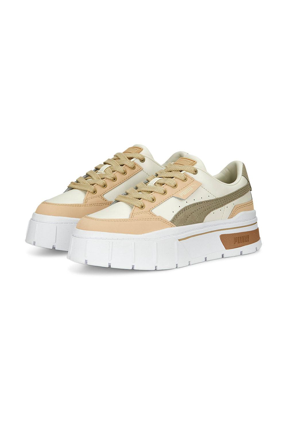 Puma-Mayze Stack Luxe Wns Whisper White Pale-Sneakers-2-Milagron.com