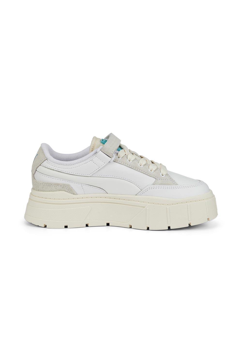 Puma-Mayze Stack Padded Wns Puma White-Sneakers-1-Milagron.com